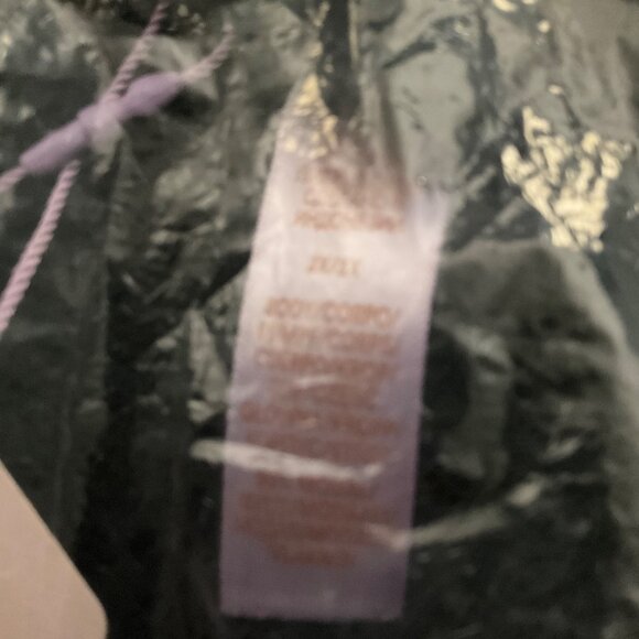 Savage X Fenty Black Racerback Lace Detail Satin Robe 2X/3X Sleepwear long new - Picture 3 of 6